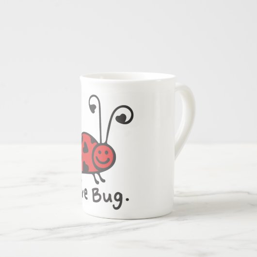 Love Bug Porselein Kop (Voorkant rechts)