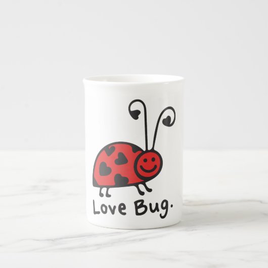 Love Bug Porselein Kop (Voorkant)