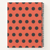 Love Bug Red Ladybug Baby Shower Guest Book Notitieboek (Achterkant)