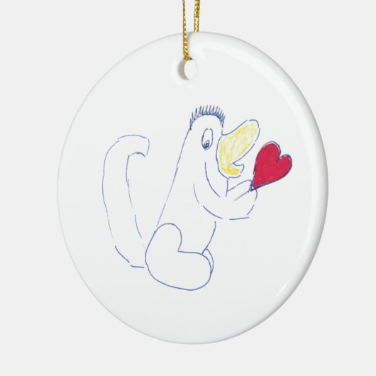 Love Bug Round Ornament (Links)