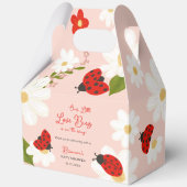 Love bug schattig lieveheersbeestje baby shower ge bedankdoosjes (Voorkant)