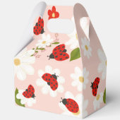 Love bug schattig lieveheersbeestje baby shower ge bedankdoosjes (Achterkant)