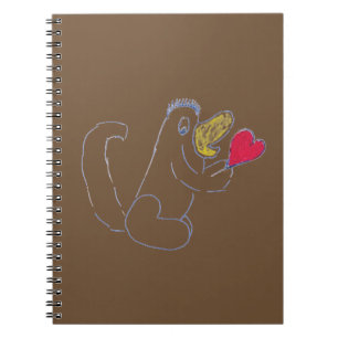 Love Bug Spiral Photo Notitieboek
