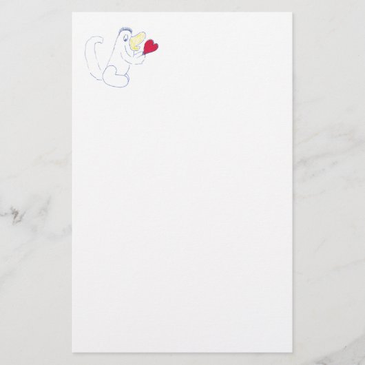 Love Bug Stationery Briefpapier (Voorkant)