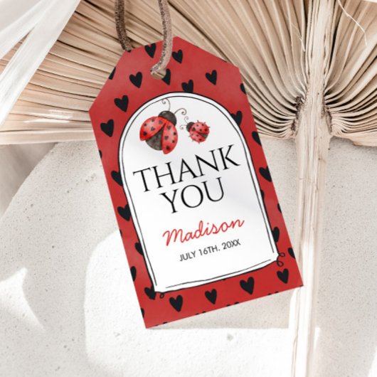 Love bug Thank You Cadeaulabel