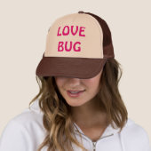 Love Bug Trucker Hat Trucker Pet (In situ)