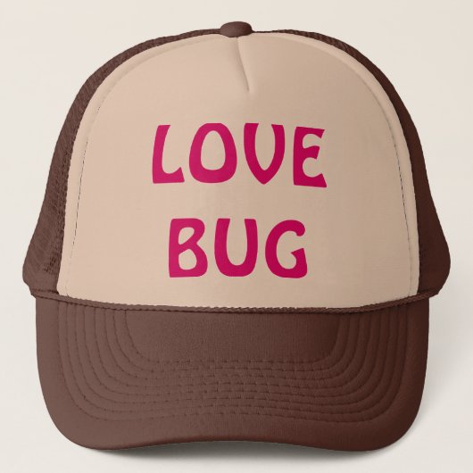 Love Bug Trucker Hat Trucker Pet (Voorkant)