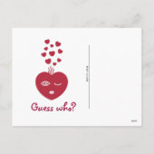 Love Bug Valentijn Briefkaart © 2012 M. Martz (Achterkant)