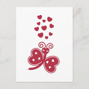 Love Bug Valentijn Briefkaart © 2012 M. Martz