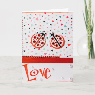 Love Bug Valentijnsdag Card Feestdagen Kaart