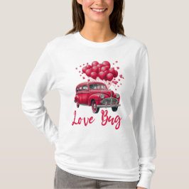Love Bug Vintage Car Lover T-shirt