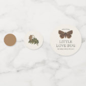 Love Bug Woodland Baby shower Confetti (Voorkanten)