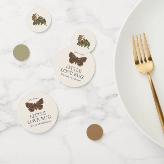 Love Bug Woodland Baby shower Confetti (Groep)