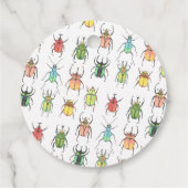 Love Bugs Beetles Bedankt Bedankjes Labels (Achterkant)