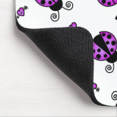 Love Bugs Paarse Ladybugs Muismat (Hoek)