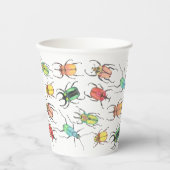 Love Bugs Party Papieren Bekers (Voorkant)