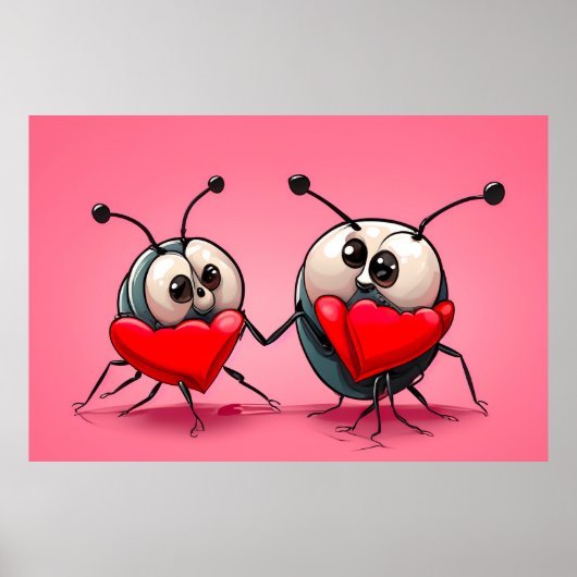 Love Bugs Poster (Voorkant)