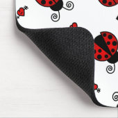 Love Bugs Red Ladybugs Muismat (Hoek)