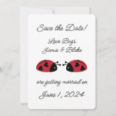 Love Bugs -  Save the Date (Voorkant)