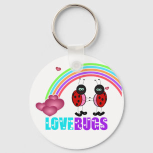 Love bugs Valentijnsdag Sleutelhanger