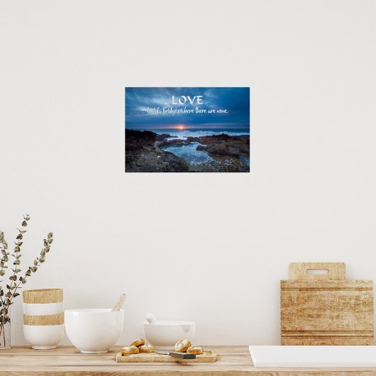 Love Builds Bridges poster (Keuken)