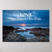 Love Builds Bridges poster (Voorkant)