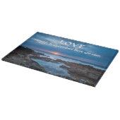 Love Builds Bridges snijboard Snijplank (Hoek)