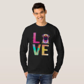 Love Bulldog T-shirt (Voorkant volledig)