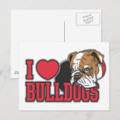 Love Bulldogs Briefkaart (Voorkant / Achterkant)