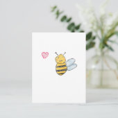Love Bumblebee Briefkaart (Staand voorkant)