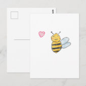 Love Bumblebee Briefkaart (Voorkant / Achterkant)