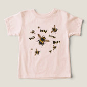 Love Bumblebees Young Child (Design voorkant)
