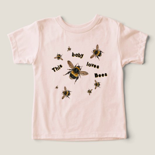 Love Bumblebees Young Child (Design voorkant)