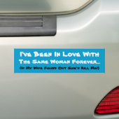 Love Bumpersticker (Op auto)