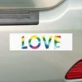 Love Bumpersticker (Op auto)