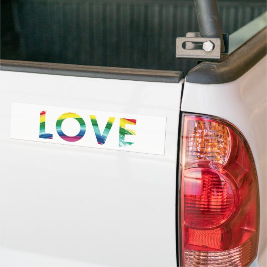 Love Bumpersticker (Op Truck)