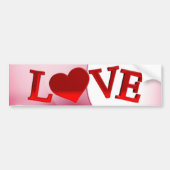 Love Bumpersticker (Voorkant)