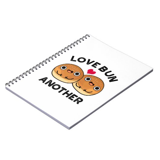 Love Bun Weer een grappigheidspun Notitieboek (Linkerzijde)