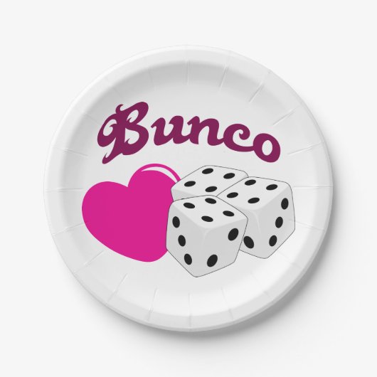 Love Bunco Papieren Bordje (Voorkant)