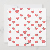 Love Bunnies Feestdagenkaart (Achterkant)