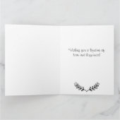 Love Bunnies Gepersonaliseerde bruiloft Gefelicite Kaart (Binnen)