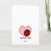 Love Bunny Valentijns's Kaart (Achterkant)