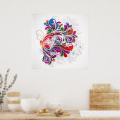 Love Butterflies Print (Keuken)