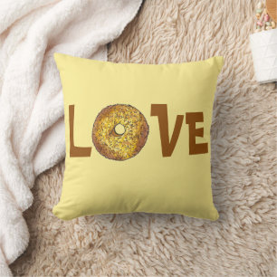 LOVE Butternut Crunch Donut Donut Junk Food Kussen