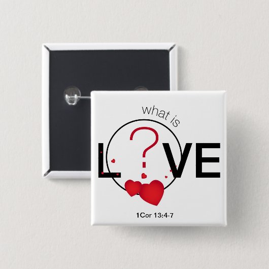 Love Button (Voorkant /achterkant)