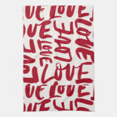 Love by Sommer Hamilton Theedoek (Verticaal)