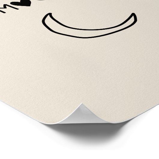 Love By the moon Poster (Hoek)