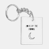Love By the moon Sleutelhanger (Voorkant Links)