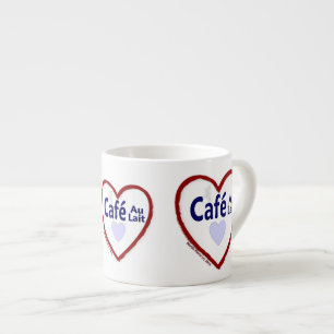Love Café Au Lait - Espresso Mok