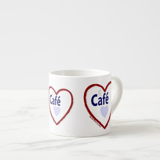 Love Café - Espresso Mok (Voorkant rechts)